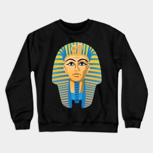 Egyptian Golden Pharaoh Burial Mask Crewneck Sweatshirt